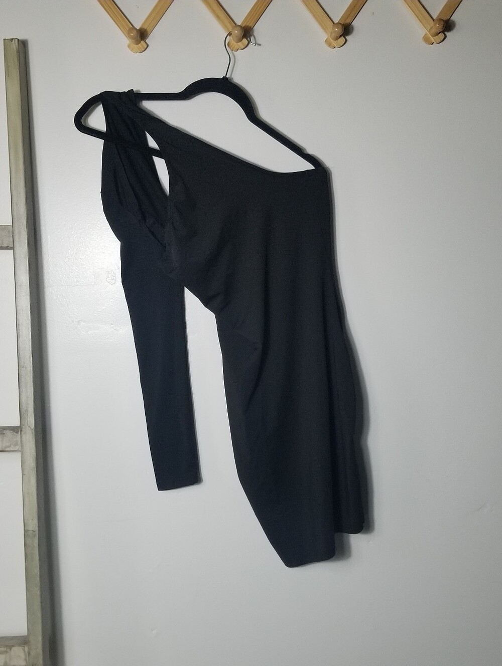 SHEIN WOMEN'S BLACK ONE LONG SLEEVE BLACK DRESS SIZE XS